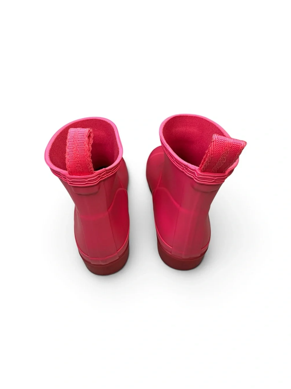 Hunter original play short waterproof rain boot pink NWOT